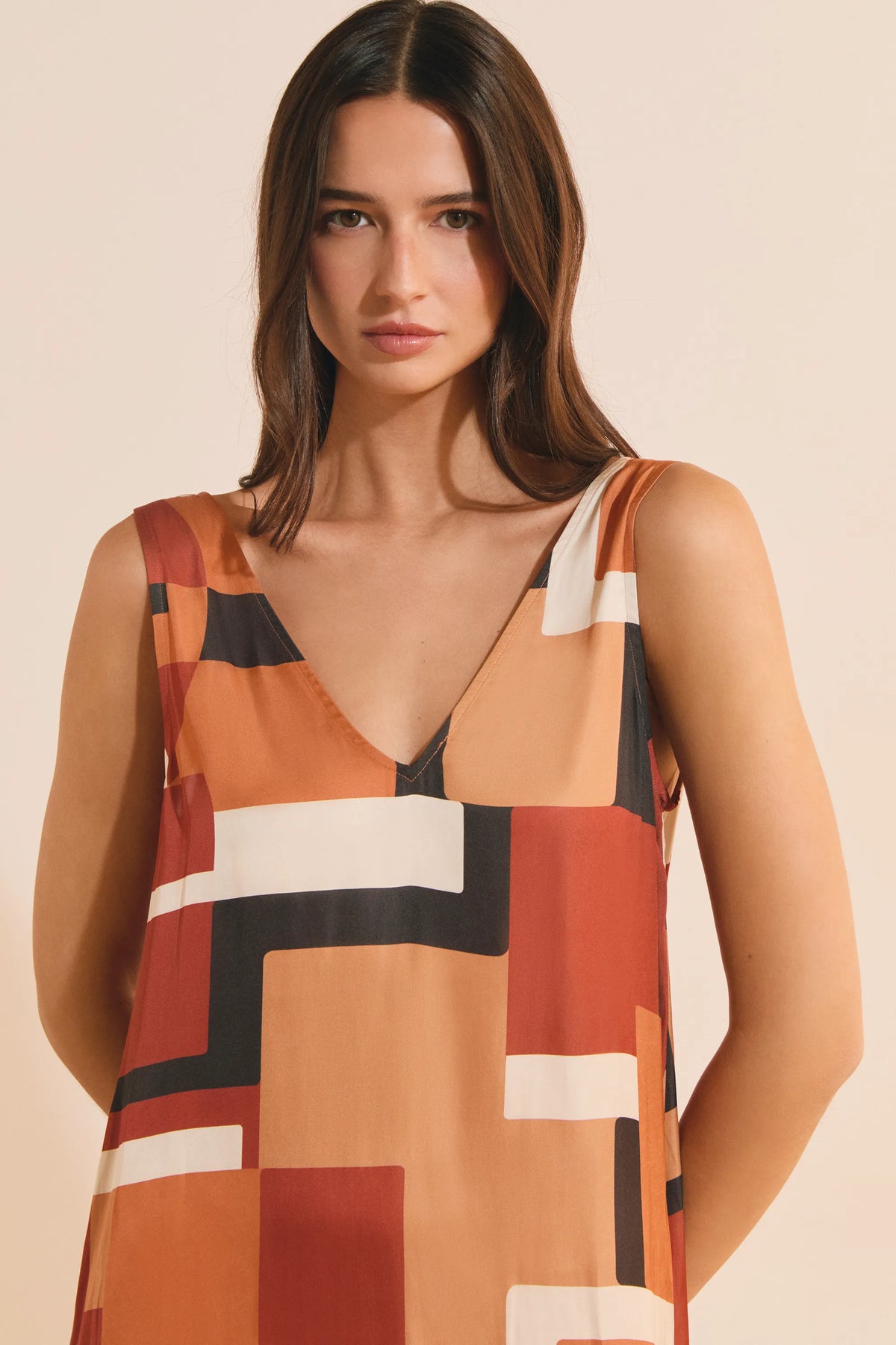 PRINT. BROWN BACKGR