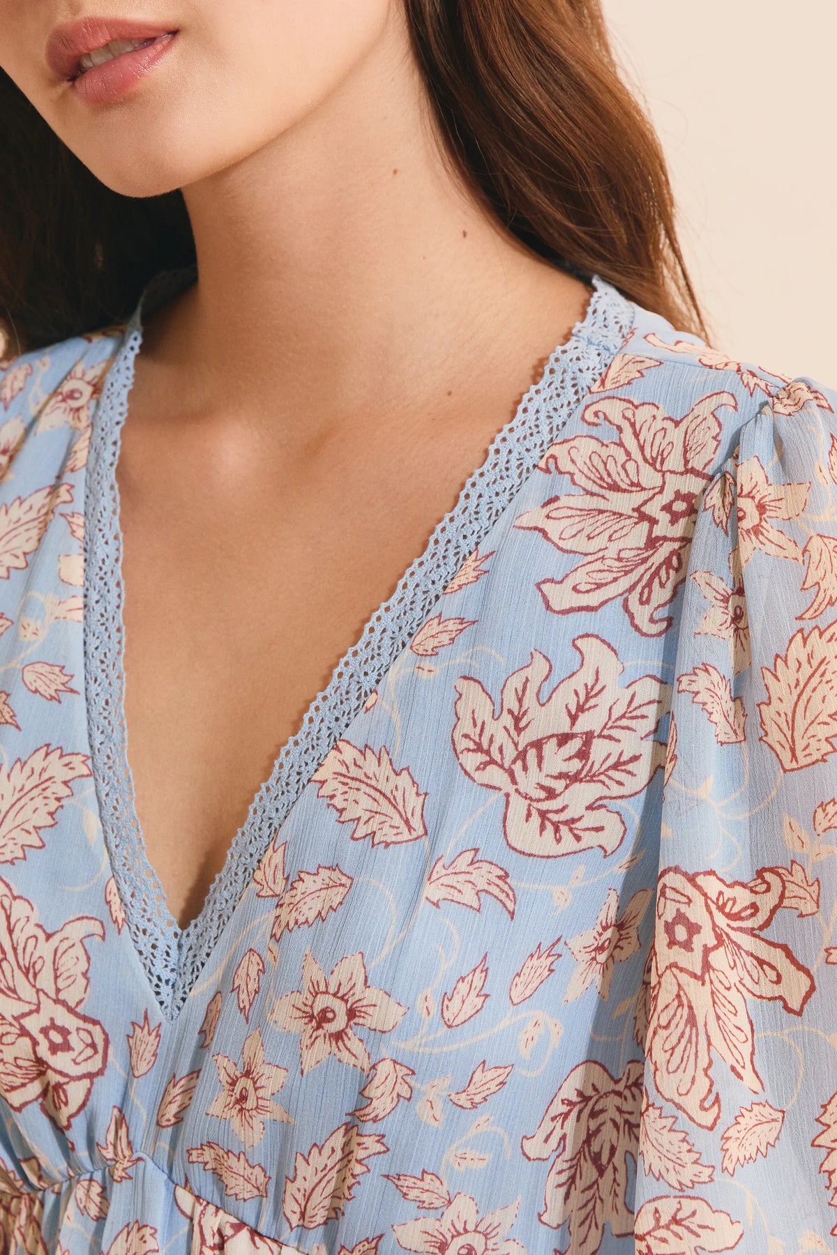 PRINT. BLUE GREEN