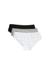 WHITE / BLACK / GREY