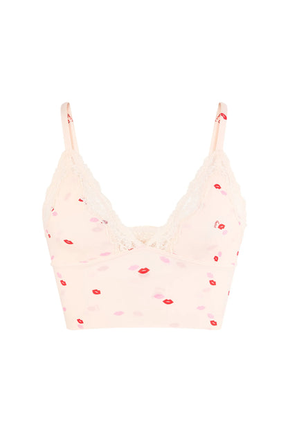PRINT FOND PINK