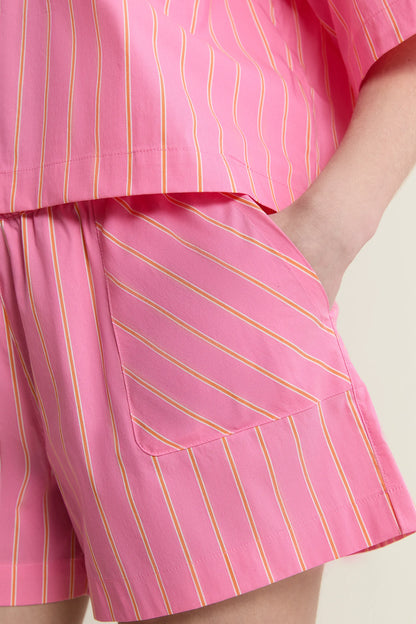 PRINT. PINK BACKGR