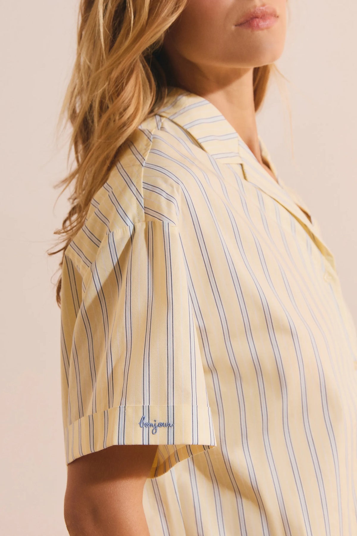 PALE YELLOW.