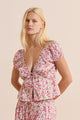 PRINT. PINK BACKGR