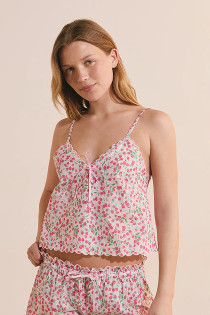 PRINT. PINK BACKGR