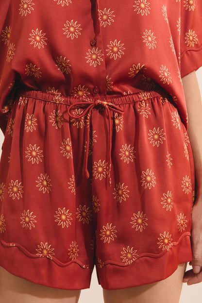 PRINT. BROWN BACKGR