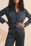 PRINT. NAVY BACKGR