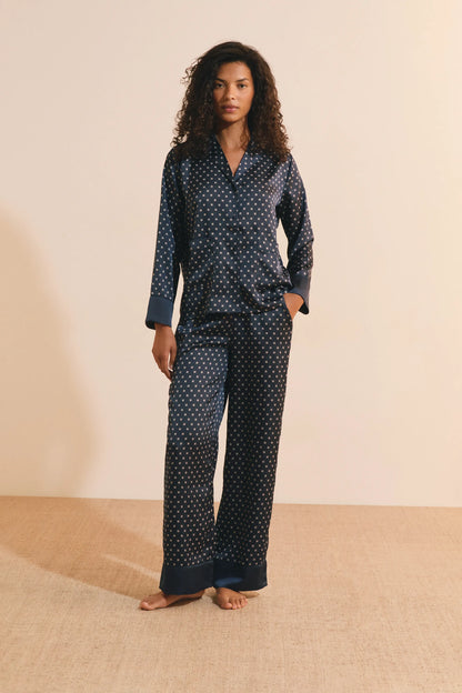 PRINT. NAVY BACKGR