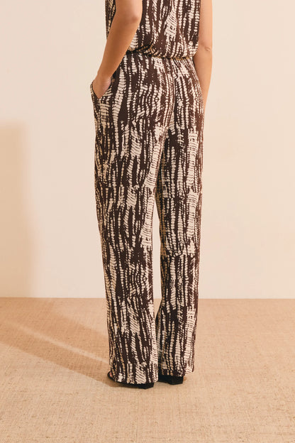 PRINT. BROWN BACKGR