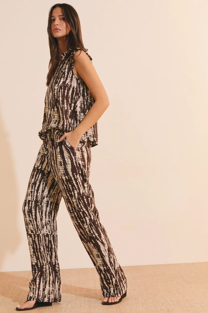 PRINT. BROWN BACKGR