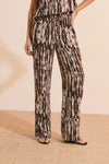 PRINT. BROWN BACKGR