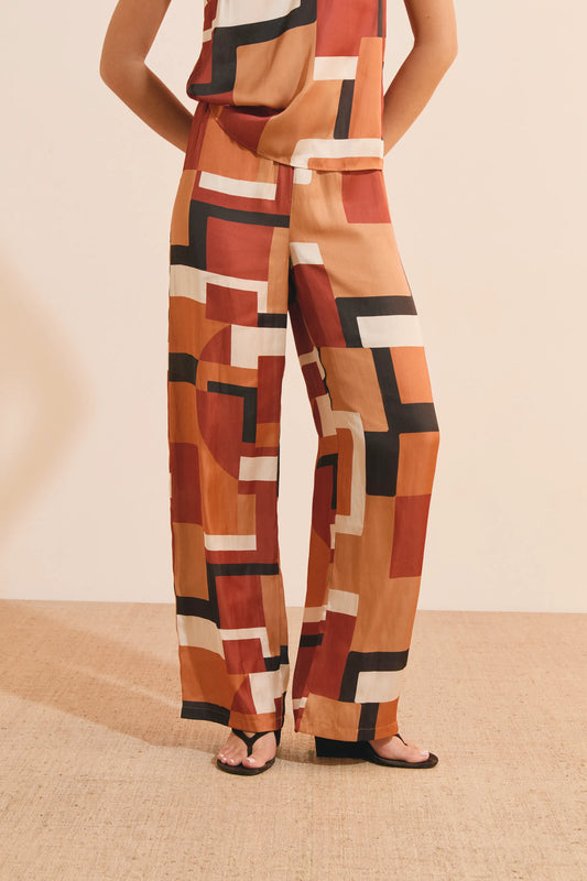 PRINT. BROWN BACKGR