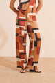 PRINT. BROWN BACKGR