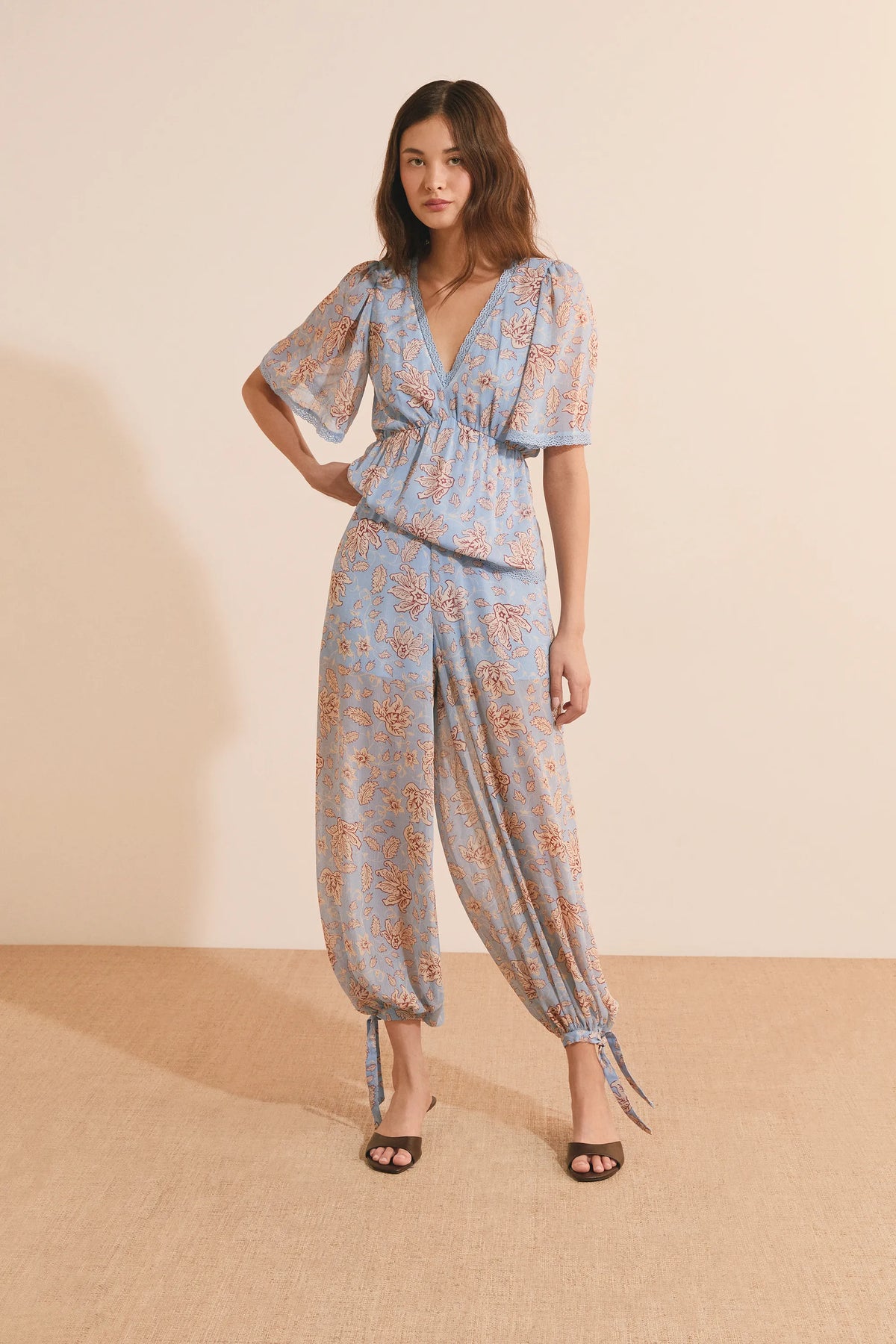 PRINT. BLUE GREEN