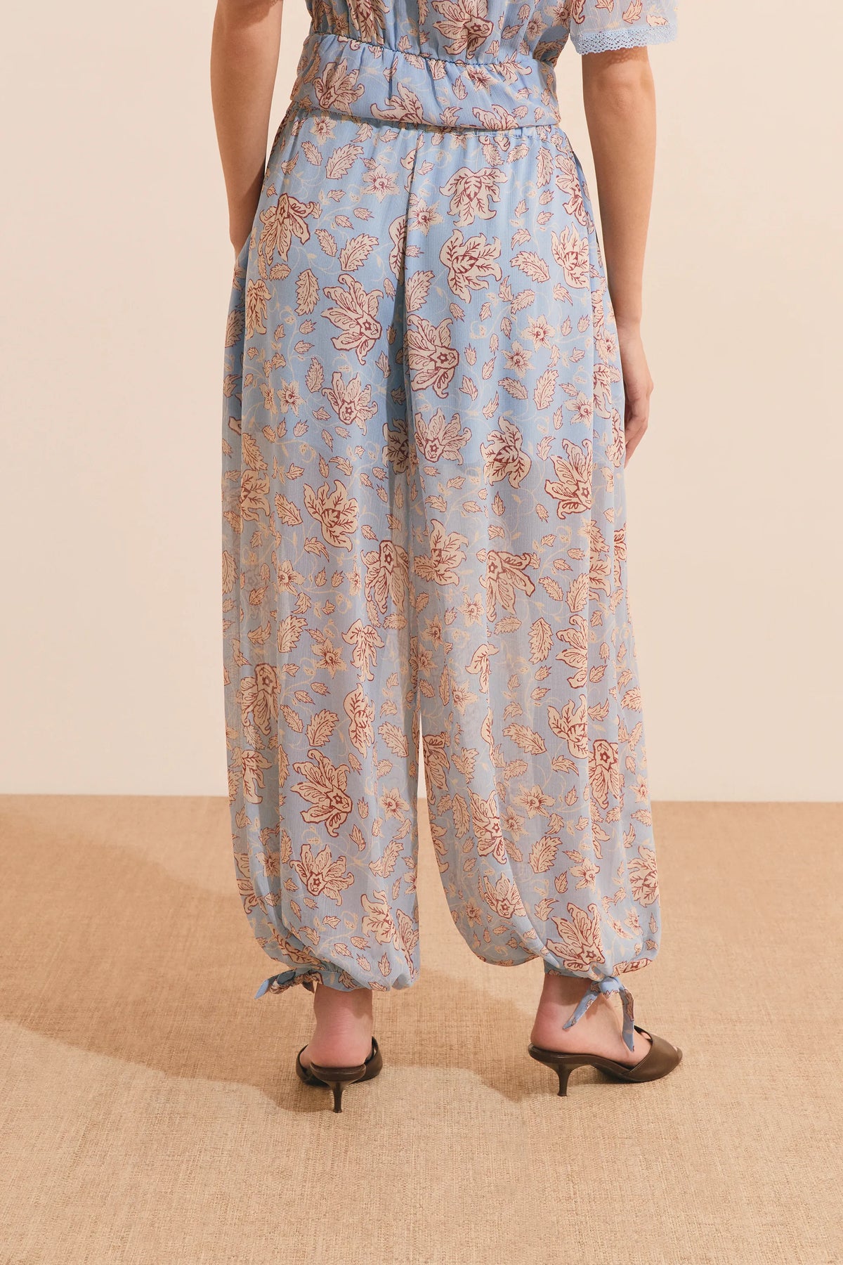 PRINT. BLUE GREEN