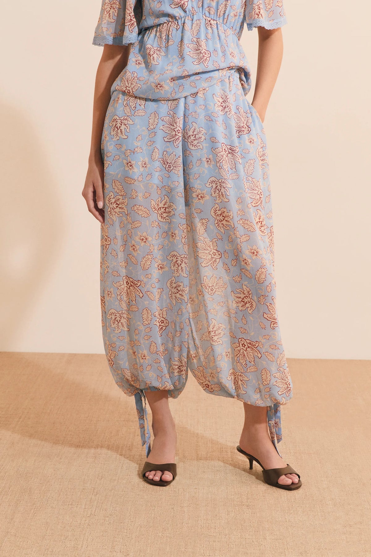 PRINT. BLUE GREEN