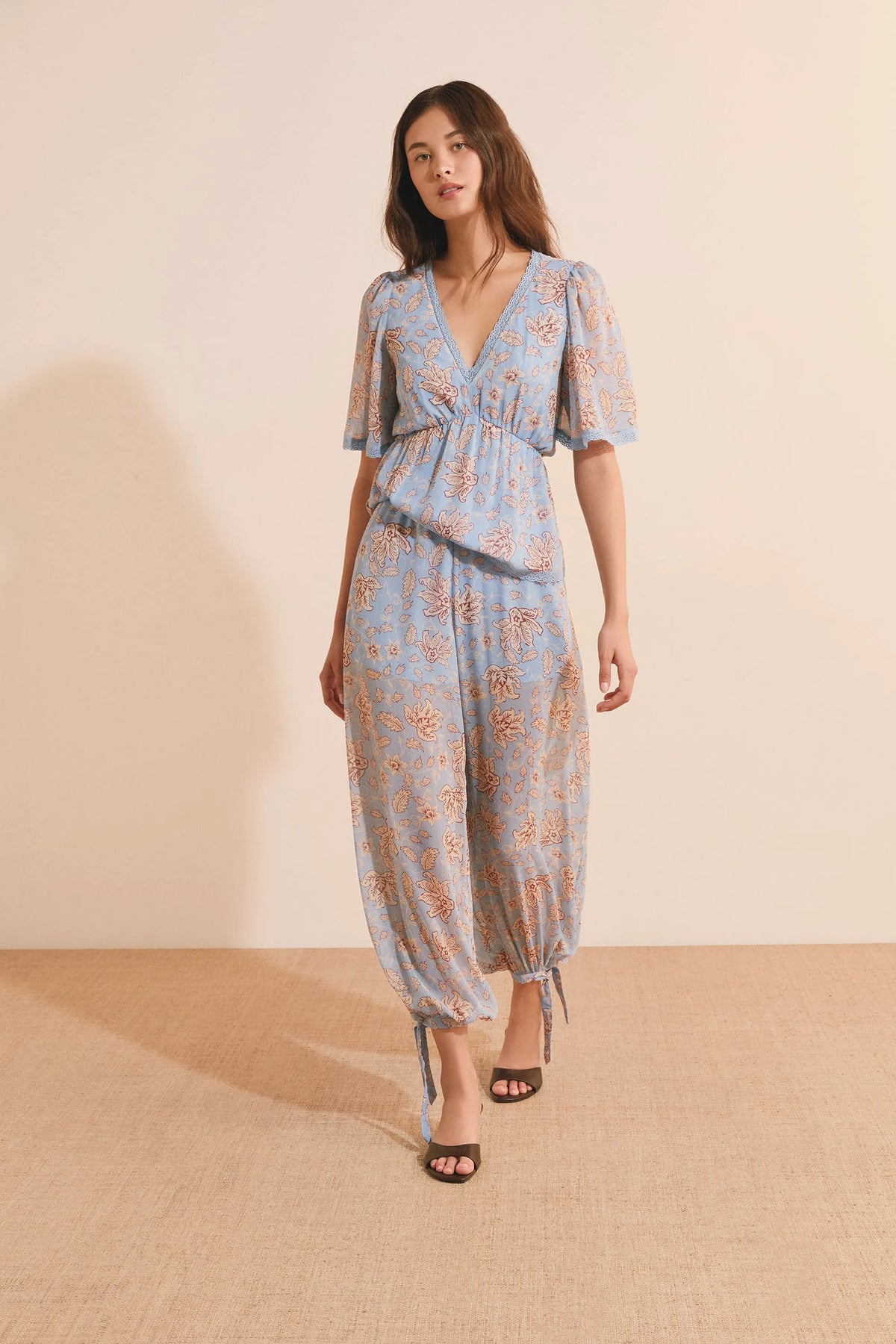 PRINT. BLUE GREEN