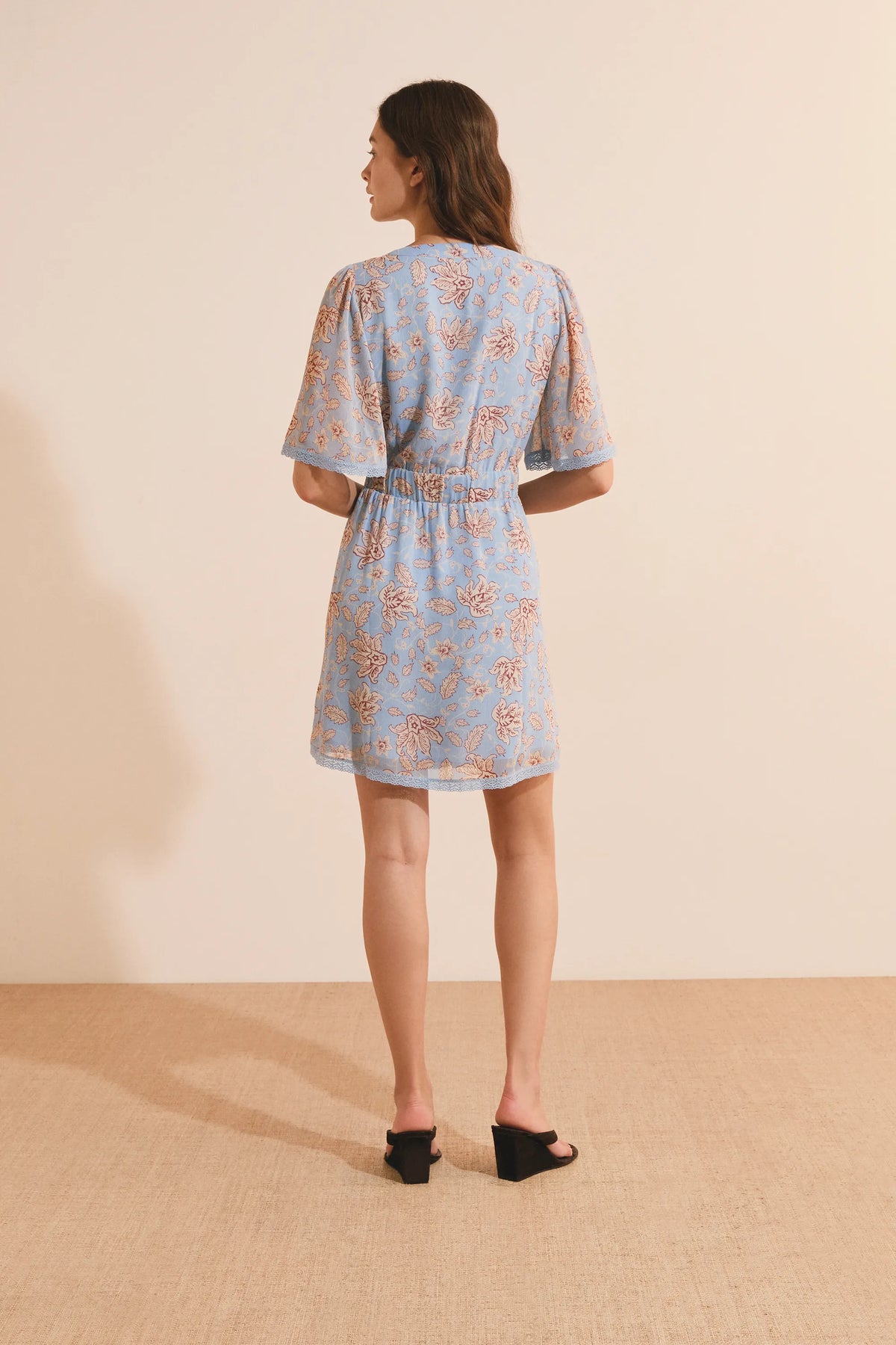 PRINT. BLUE GREEN