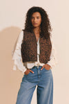 PRINT. BROWN BACKGR